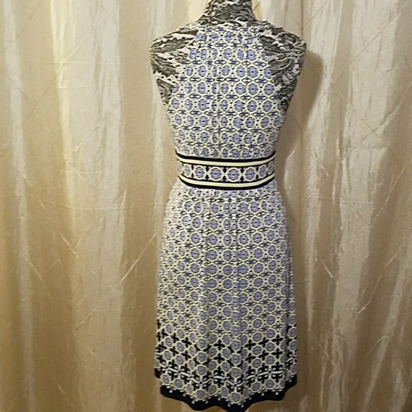 Max Studio blue patterned dress, size M - Picture 5 of 5